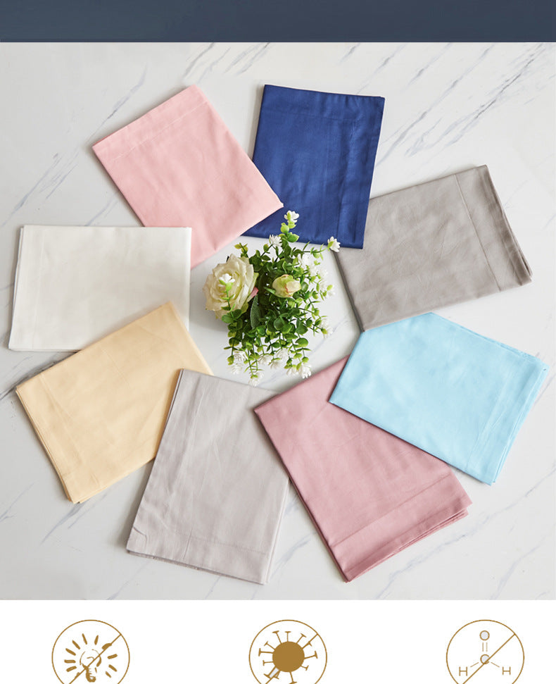 Pillowcase Cotton Pillowcase Pair Pack 48*74